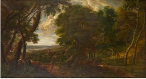 Landskap Med Herde by Goris De COXIE - auction artwork with signature