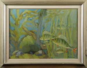 Abborrar I Stockholms Skärgård by Armand ROSSANDER