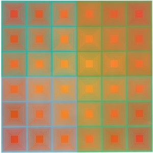Spectral Squares by Richard Joseph ANUSZKIEWICZ