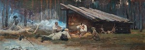 By The Campfire by Julian FALAT