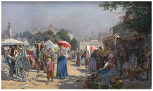 På Marknaden by Johann HAMZA