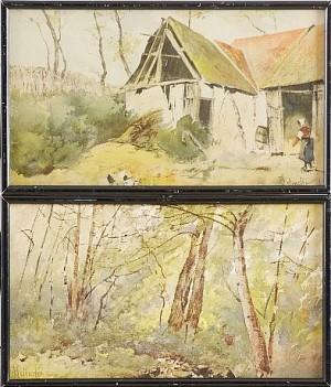 Landskap by Francois LETEURTRE - auction artwork with signature