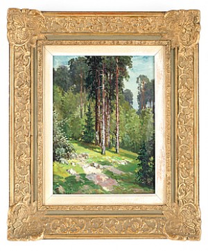 Naturmotiv by Konstanty MACKIEWICZ - auction artwork with signature