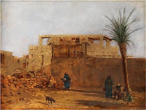 Orientalische Stadtansicht by Charles Théodore FRERE