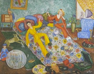 Interiörbild by Ingrid Von DARDEL
