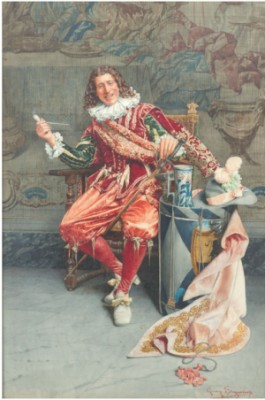 La Fumeur by Giuseppe SIGNORINI
