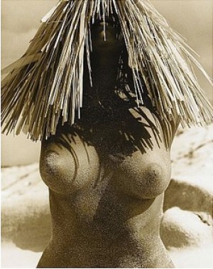 Woman With Straw Hat, Hawaii by Herbert ‘Herb’ RITTS