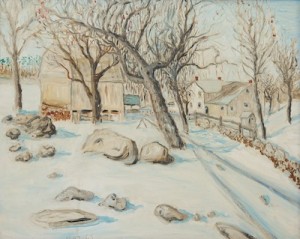 Luther Van Why's Farm, Bush Kill by Bert BAUM