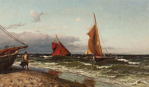 Vid Kusten by Hans Fredrik GUDE