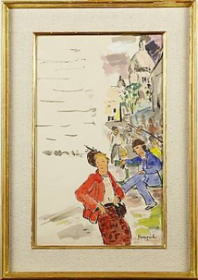 Montmartre by Charles KVAPIL