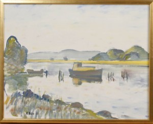 (2) Landskap by Rudolf FLINK