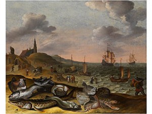Küstenlandschaft by Adam WILLAERTS - auction artwork with signature
