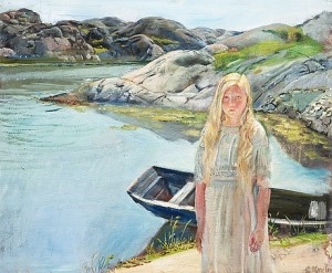 Child by Christian KROHG