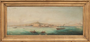 Vy över Neapel by Girolamo GIANNI