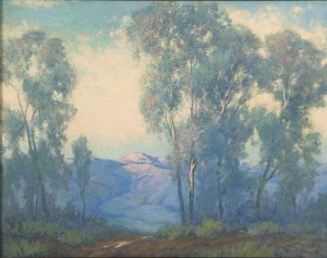 Eucalyptus At Sunset by William Louis OTTE