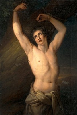 The Martyrdom Of Saint Sebastian by Robert Wilhelm EKMAN