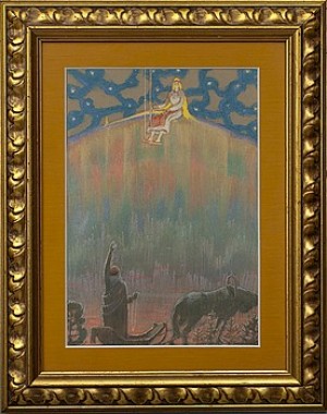 Illustration Av Kalevala by Aarno KARIMO
