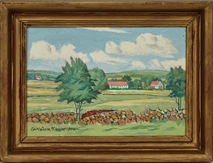 Landskap Från Ringsjödalen by Christian KRUSE