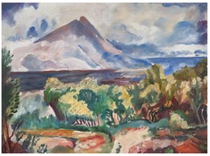 Landskap by Asgrimur JONSSON - auction artwork with signature
