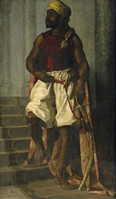 Orientalisk Krigare by Richard HALL