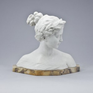 Föreställande Ung Kvinna by Antonio GARELLA - auction artwork with signature