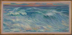 Havslandskap by Urho LEHTINEN - auction artwork with signature