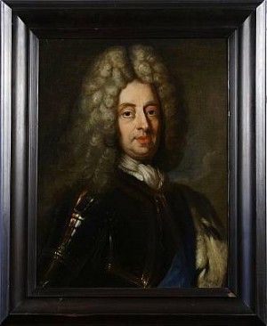 Tillskriven: Porträtt Av Officer Iklädd Rustning Och Hermelinbrämad Mantel - Bröstbild by Michael DAHL