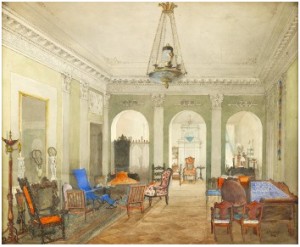 Interior by Andrey Nikolaevich RAKOVICH - auction artwork with signature