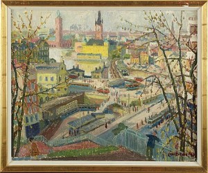 Slussen - Stockholm by Kurt LINDON