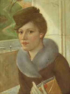 Shop Girl by Kenneth Hayes MILLER - auction artwork with signature