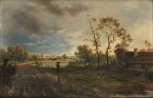 Landskap by Bella Von SPANYI - auction artwork with signature