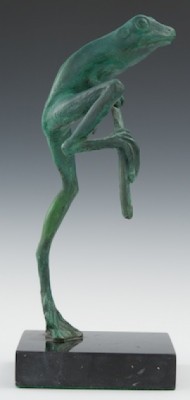 Climbing Frog by Laurence ISARD