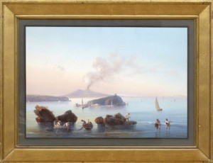 Fiskare Vid Neapelbukten by Gioacchino La PIRA
