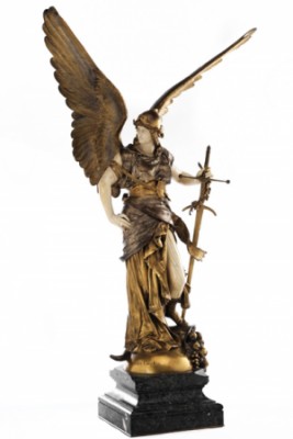 La Paix - Der Friede by Jules Félix COUTAN - auction artwork with signature