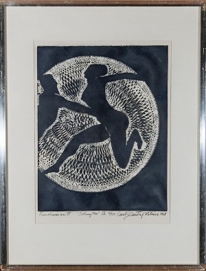 Solmyten Ix by Carl-Gustaf LILIUS - auction artwork with signature