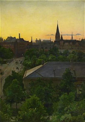 Utsikt över Malmö by Bruno HOPPE