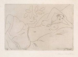 Odalisque Couchée by Henri MATISSE