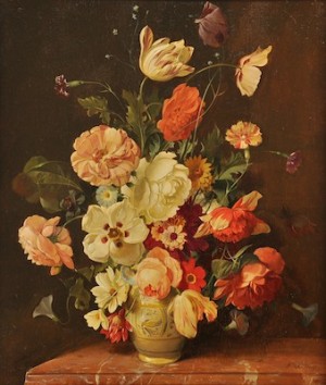 Flowers by Franz Xaver WOLF