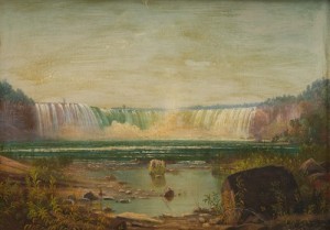 Niagara Falls by Godfrey Nicholas FRANKENSTEIN - auction artwork with signature