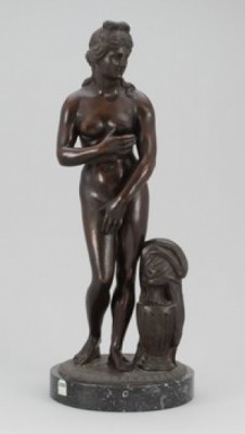 Kvinna Vid Amfora by Ferdinando De LUCA - auction artwork with signature