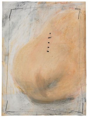 Rosado Con Puntos Negros by Antoni TAPIES