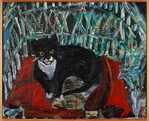 Min Katt by Art School IDUN LOVÉN - auction artwork with signature
