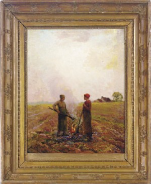 Burning The Fields by Aimé PERRET