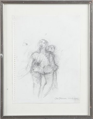 Figurer by Olle OHLSSON - auction artwork with signature