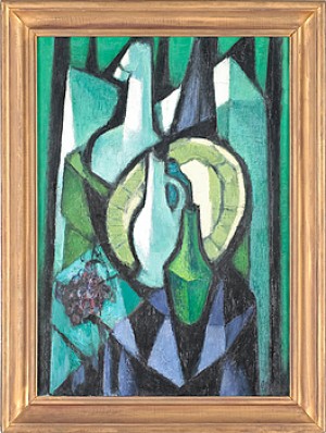 Geometrisk Komposition by Börje SÅNDBERG - auction artwork with signature