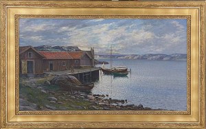 Fiskebodar I Bohuslän by Leonard WIEDH