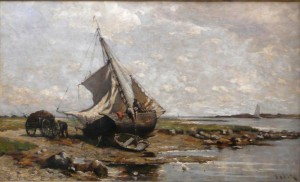 Maritime Coastal Scene by Harry CHASE