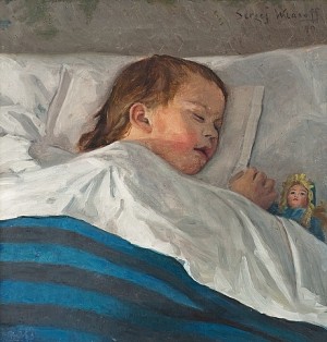 Sleeping Child by Sergei WLASOV