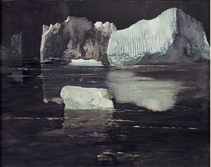 Isberg by Roy FRIBERG
