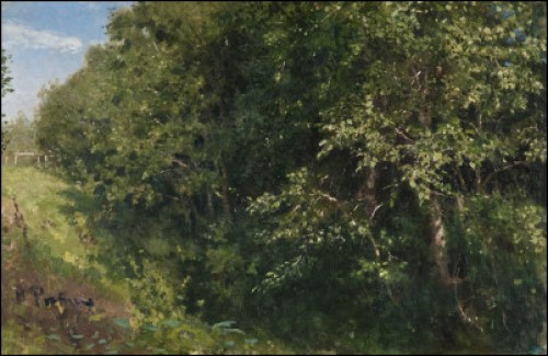 A Lush Landscape by Ilya Efimovich REPIN